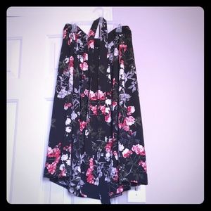 Banana Republic Midi A Line Skirt